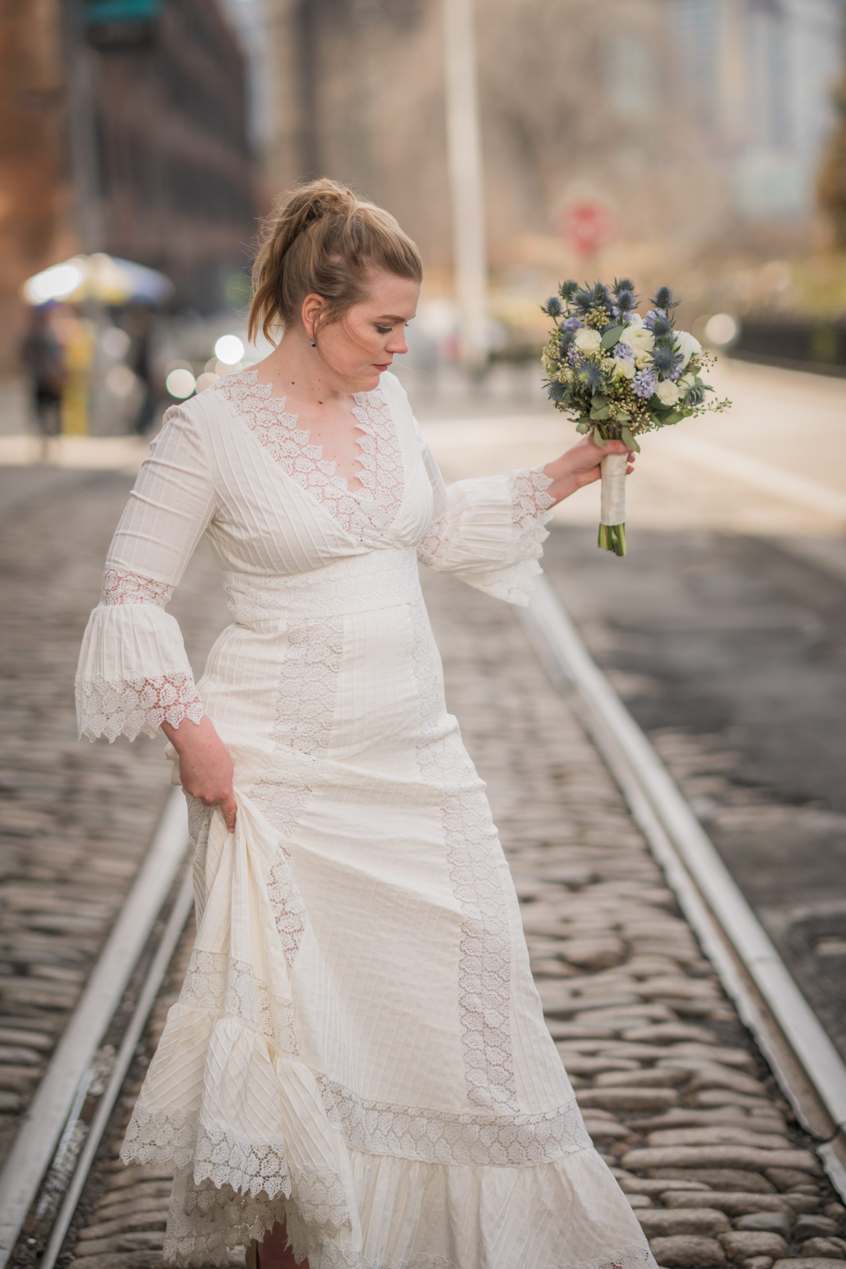 an edited lifestyle wedding elope in new york city