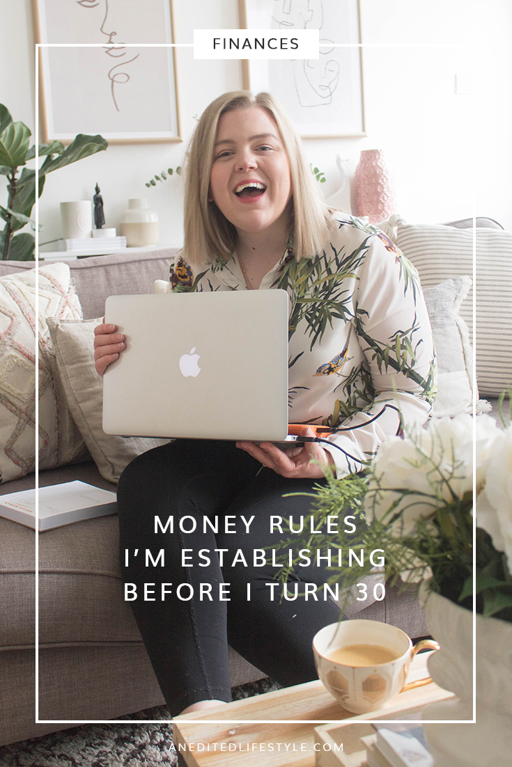 money rules i'm establishing before i turn 30 pinterest