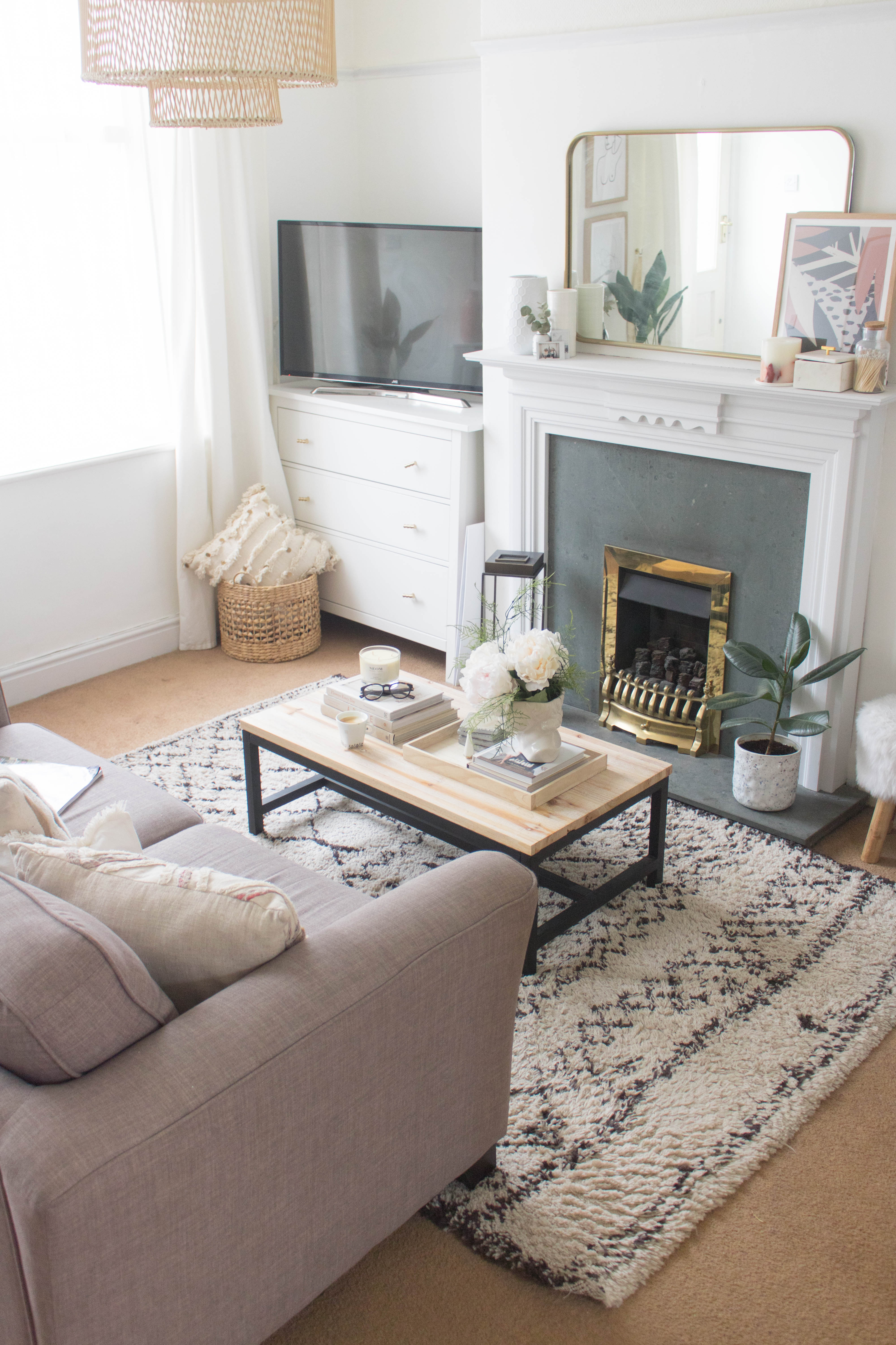 furniture for small living room on 5 Ways To Make Your Small Living Room Feel Bigger An Edited Lifestyle