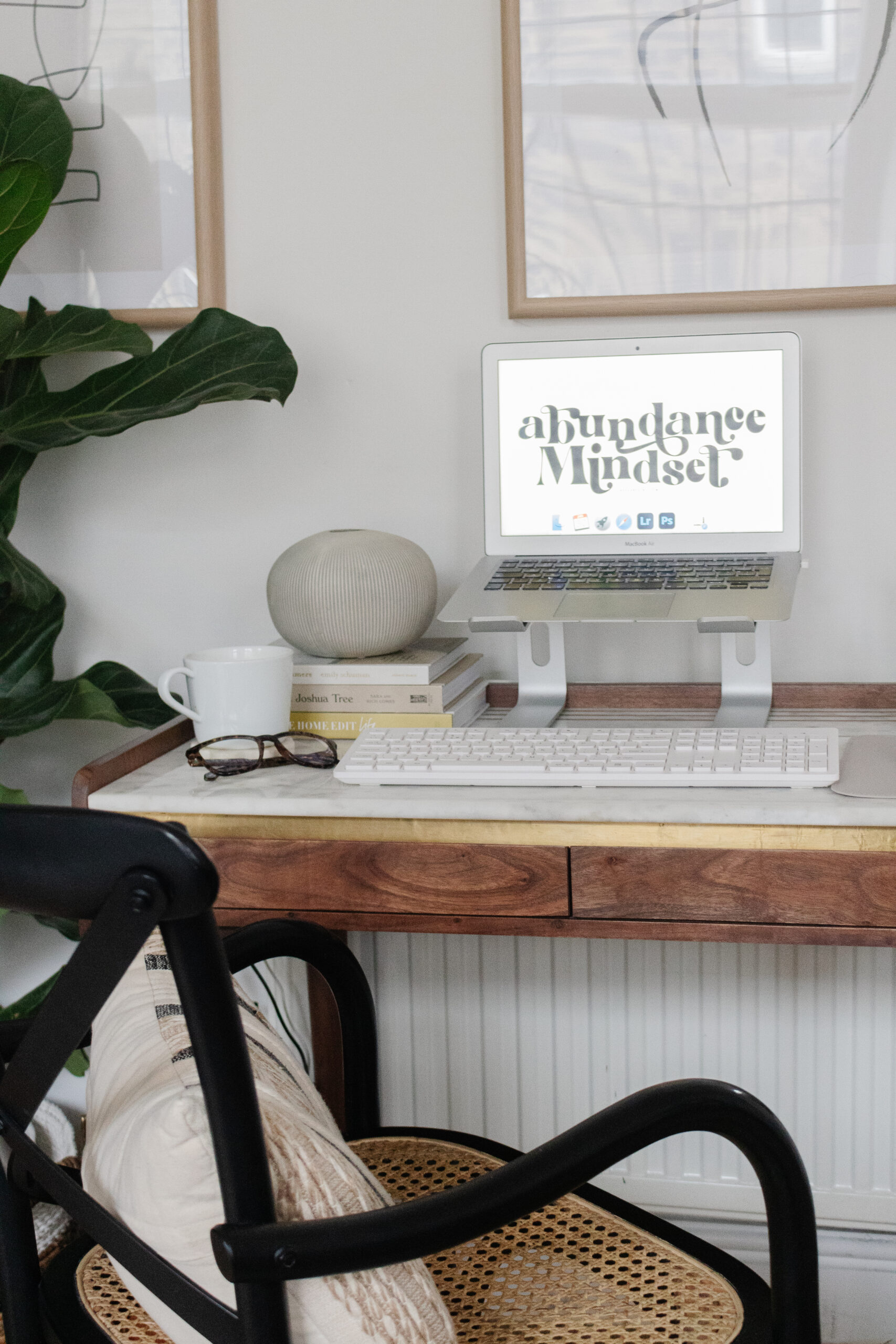 an edited lifestyle interiors chic home office