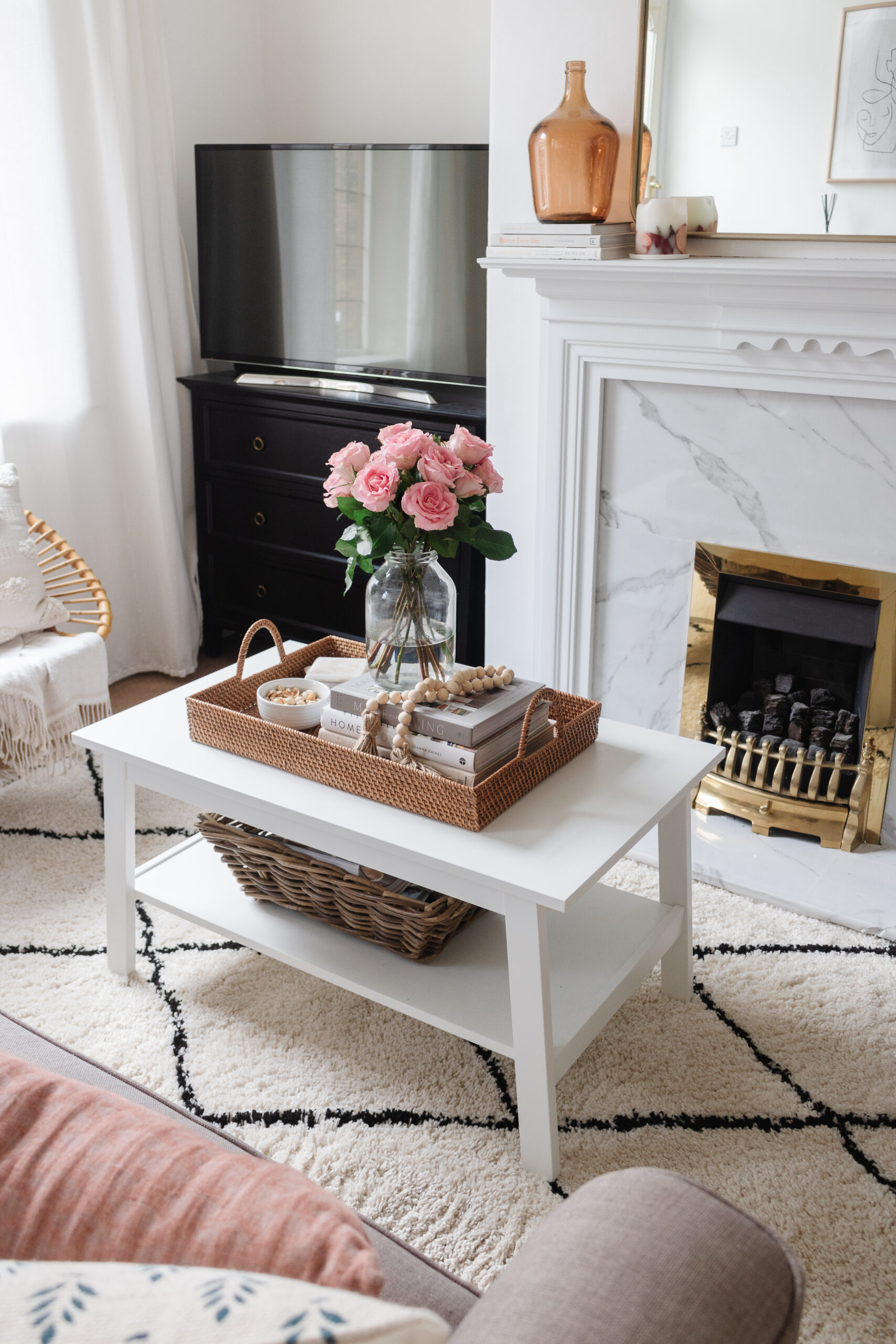 an edited lifestyle interiors style a coffee table