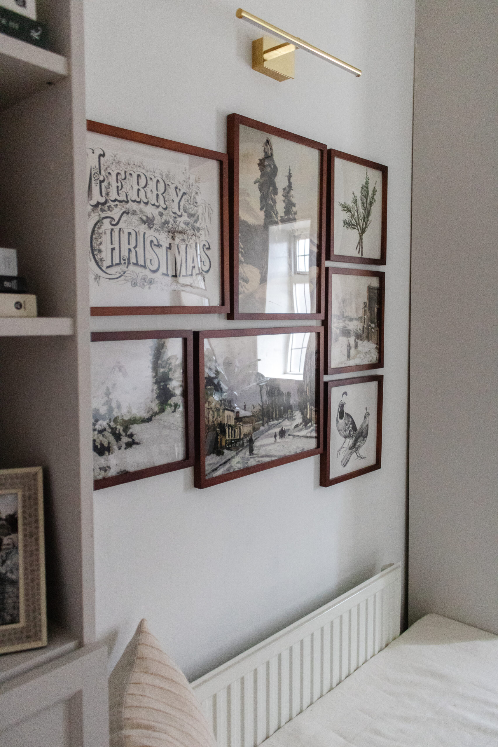 an edited lifestyle holidays decorating my hallway