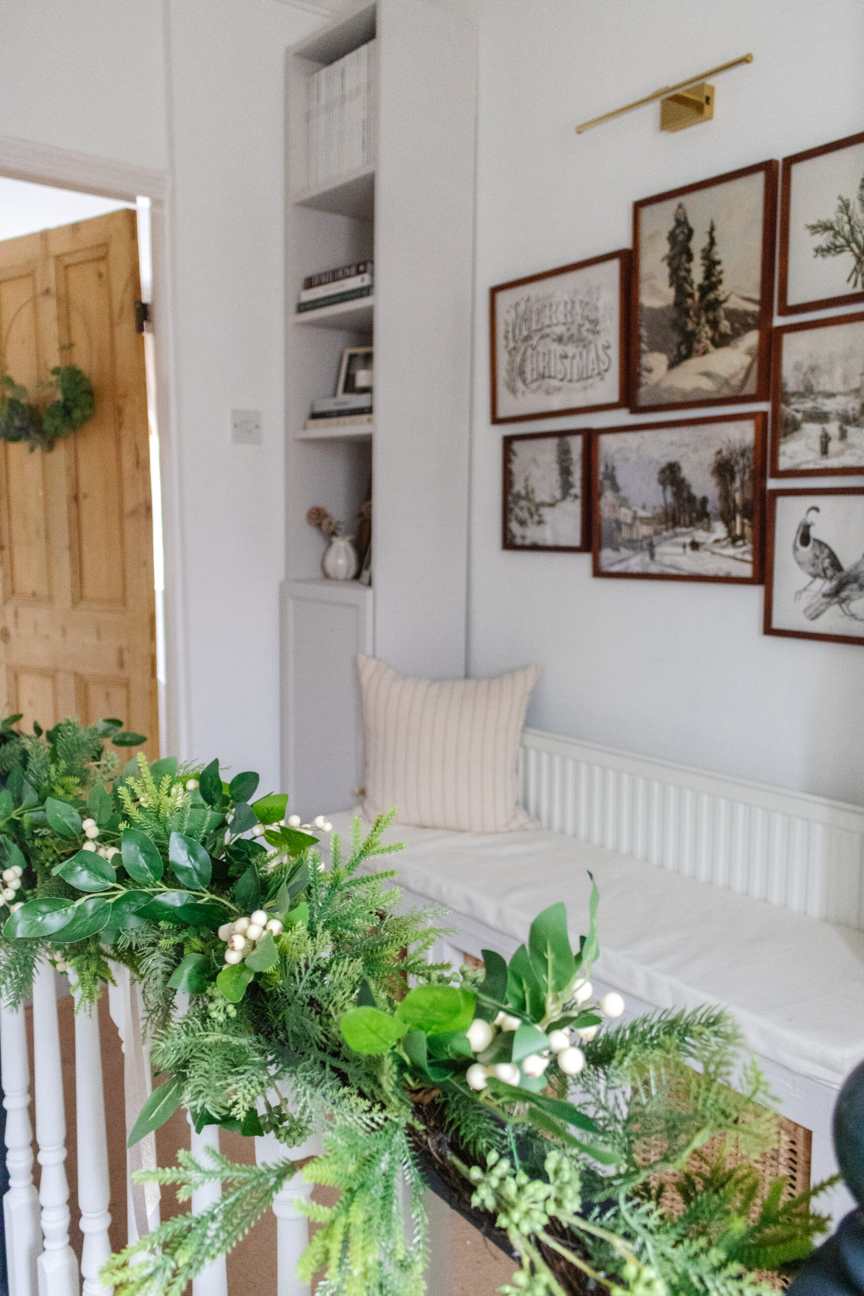an edited lifestyle holidays decorating my hallway