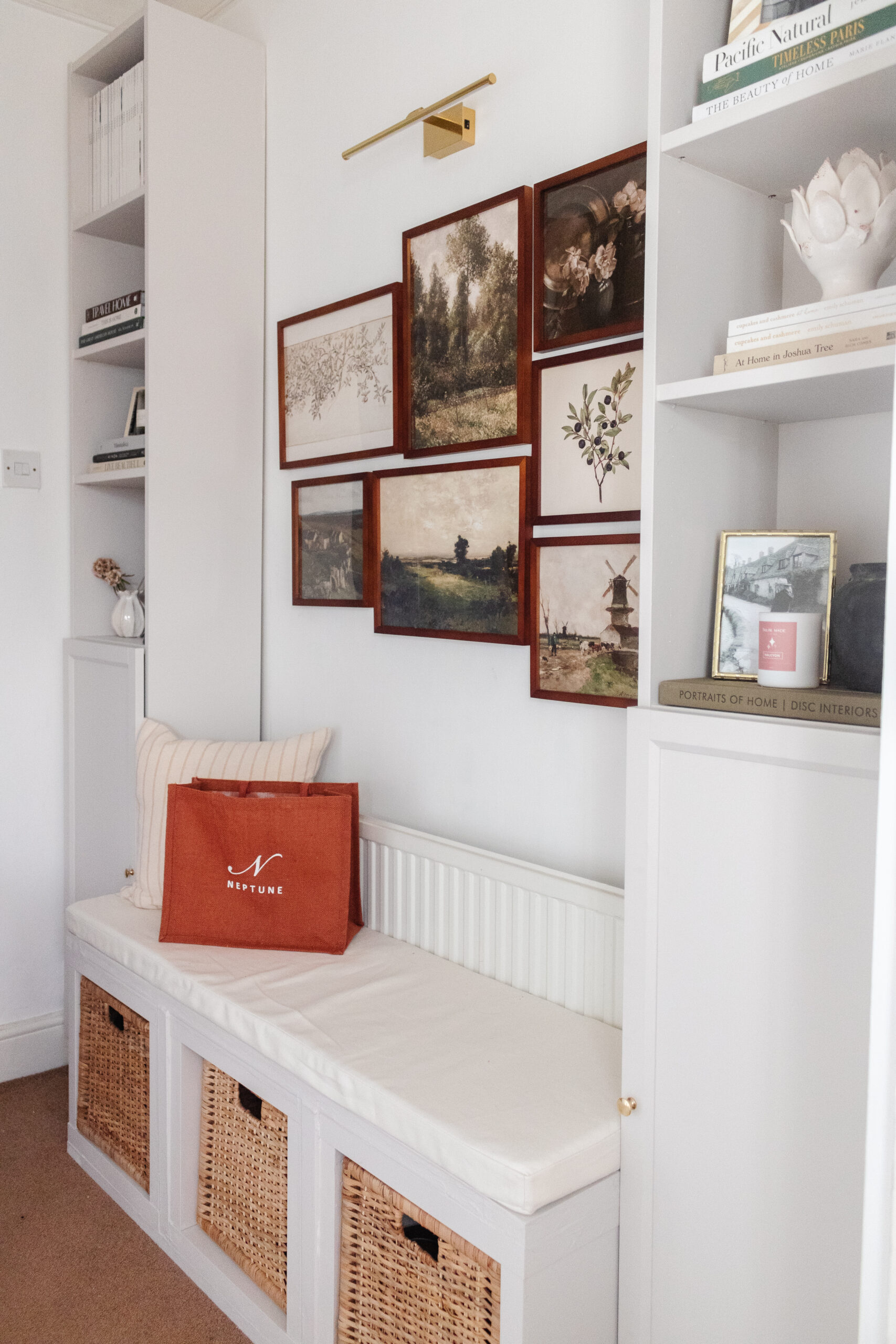 an edited lifestyle interiors hallway makeover