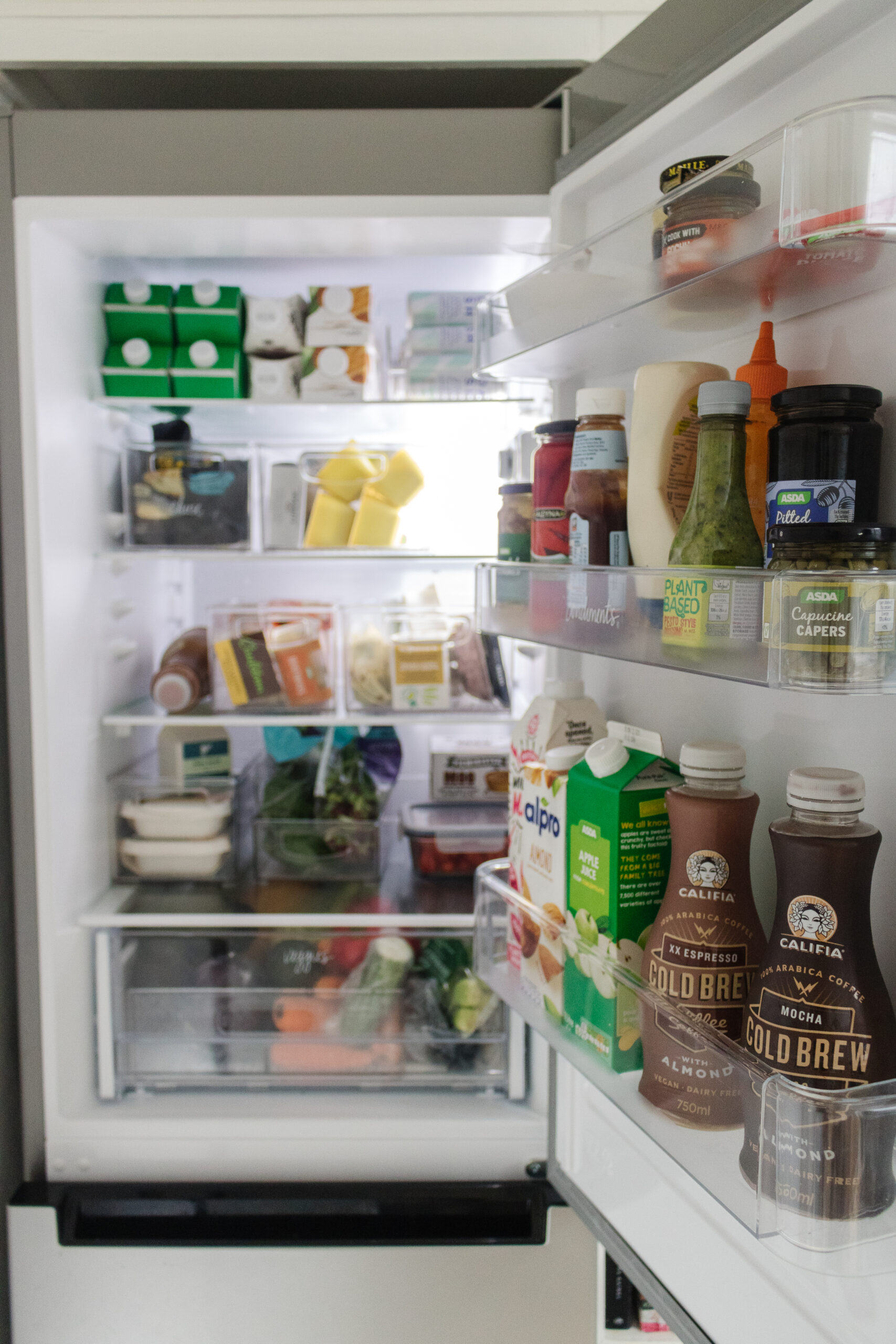 an edited lifestyle interiors fridge organisation