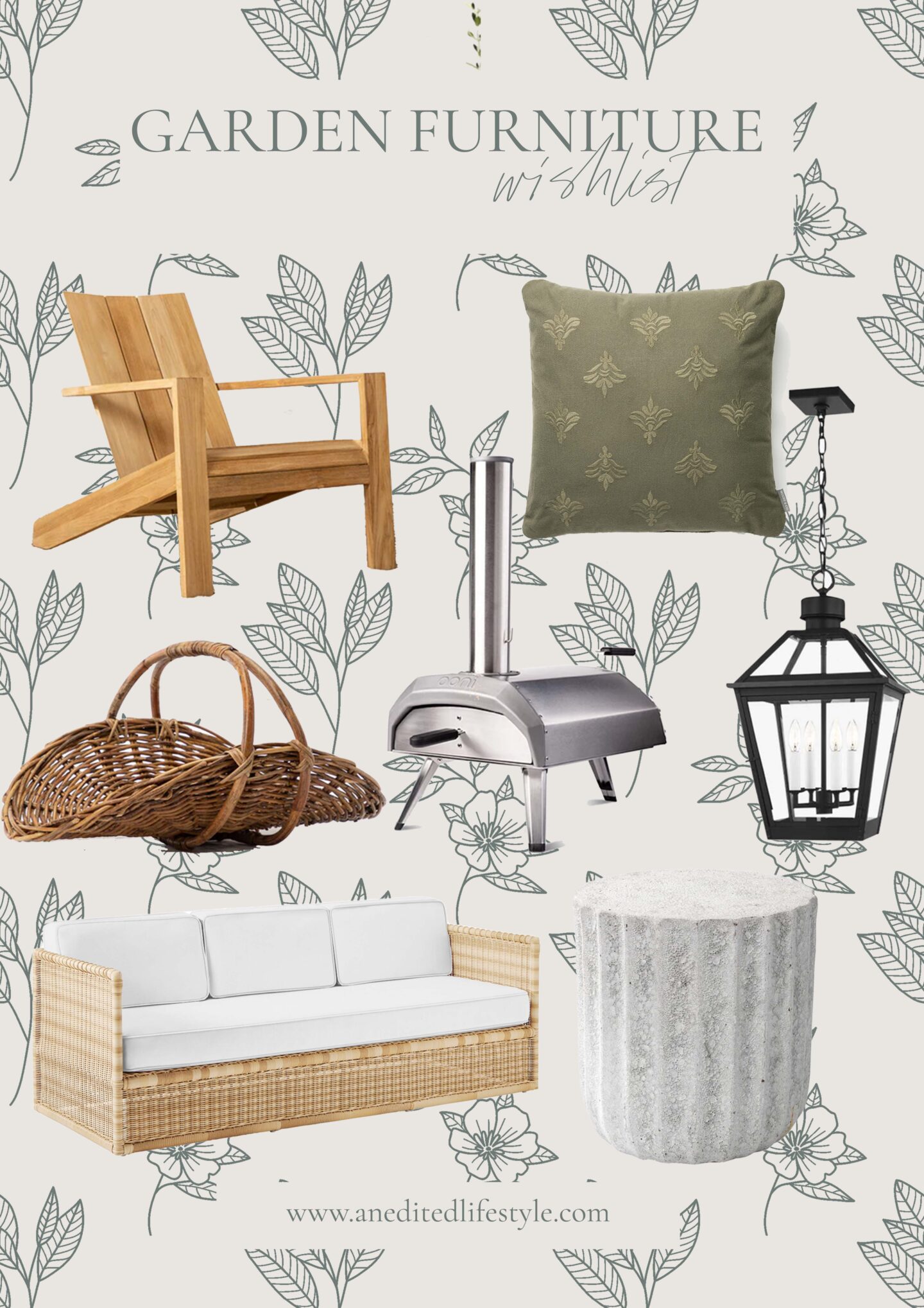 an edited lifestyle garden furniture wishlist