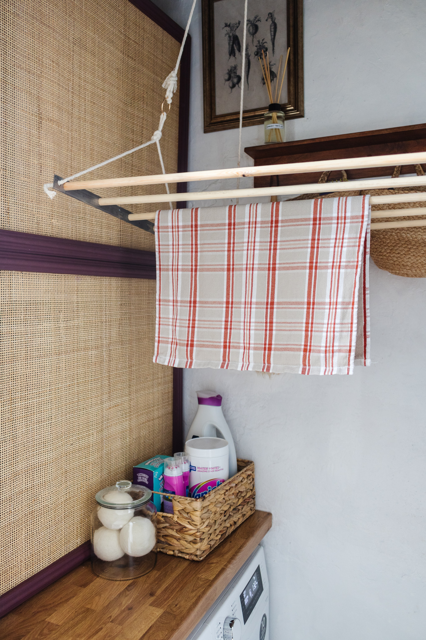 DIY Ceiling Clothes Dryer - An Edited Lifestyle