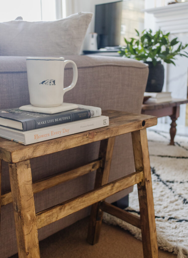 an edited lifestyle diy vintage stool