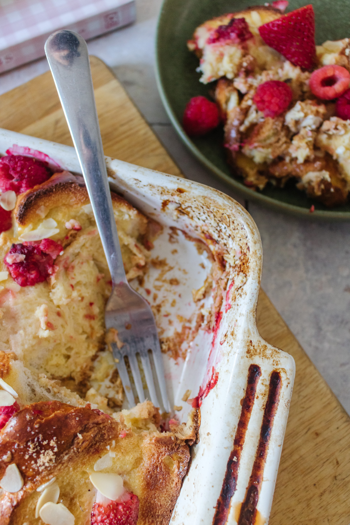 an edited lifestyle recipes raspberry rose baked French toast