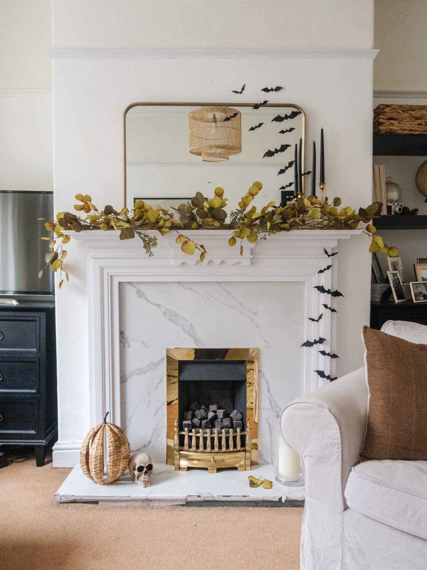 an edited lifestyle holidays autumnal living room