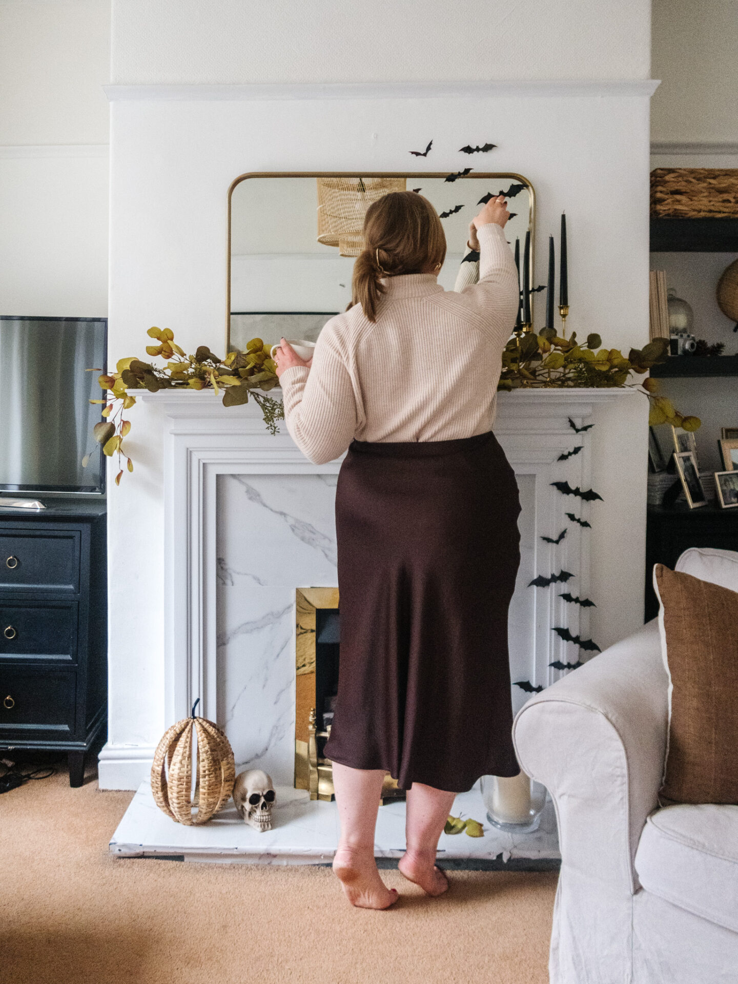an edited lifestyle holidays autumnal living room