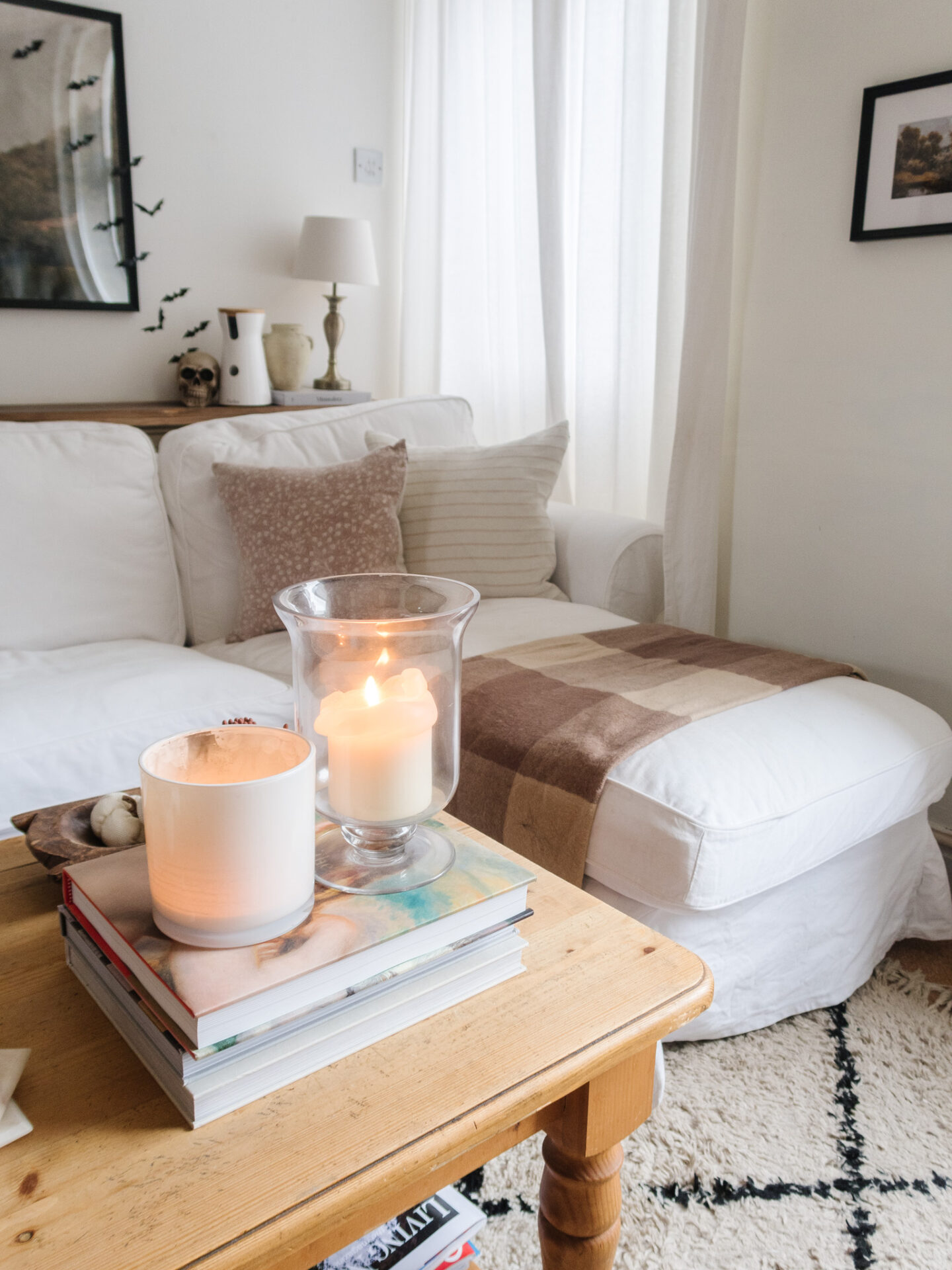 an edited lifestyle holidays autumnal living room