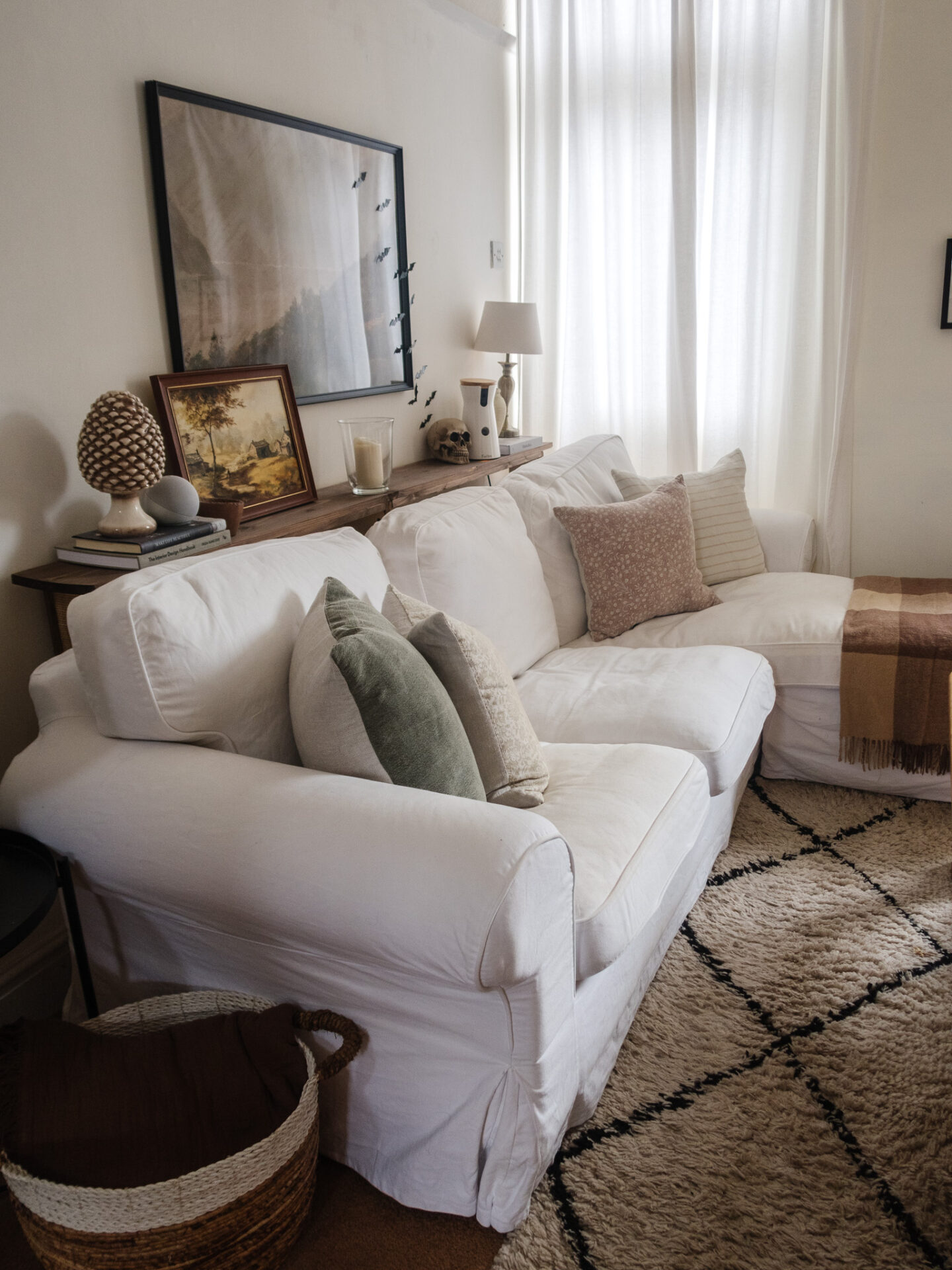 an edited lifestyle holidays autumnal living room