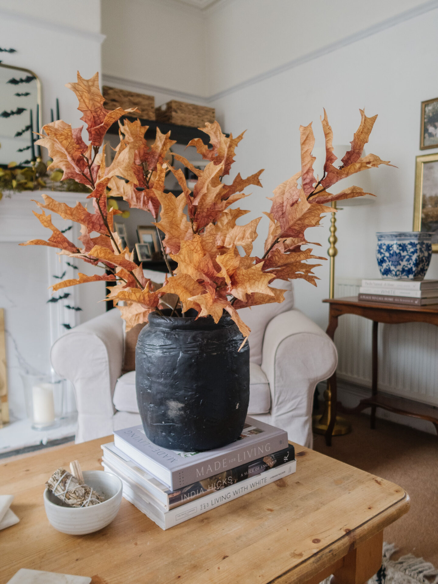 an edited lifestyle holidays autumnal living room