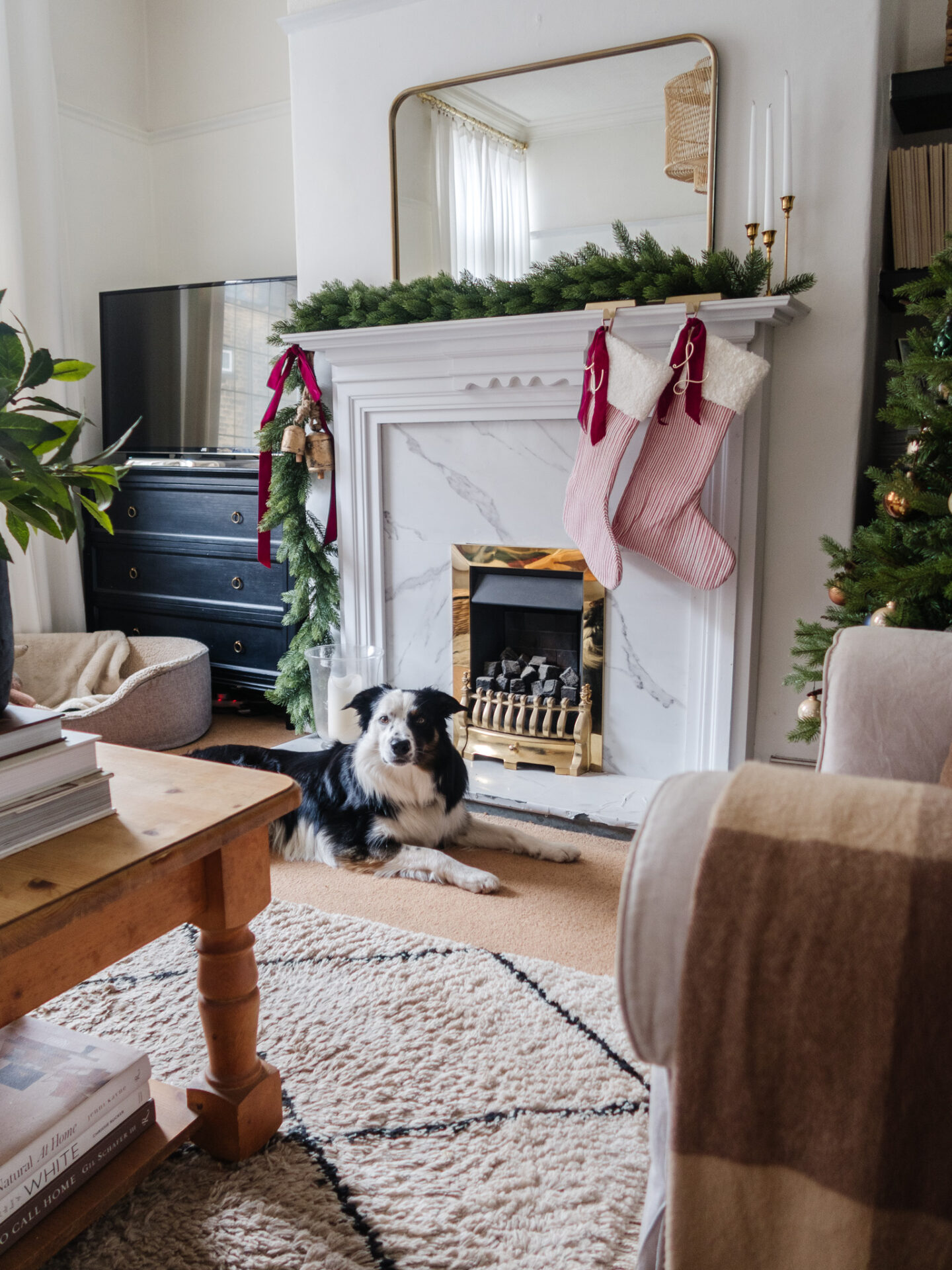 an edited lifestyle holidays decorating for Christmas