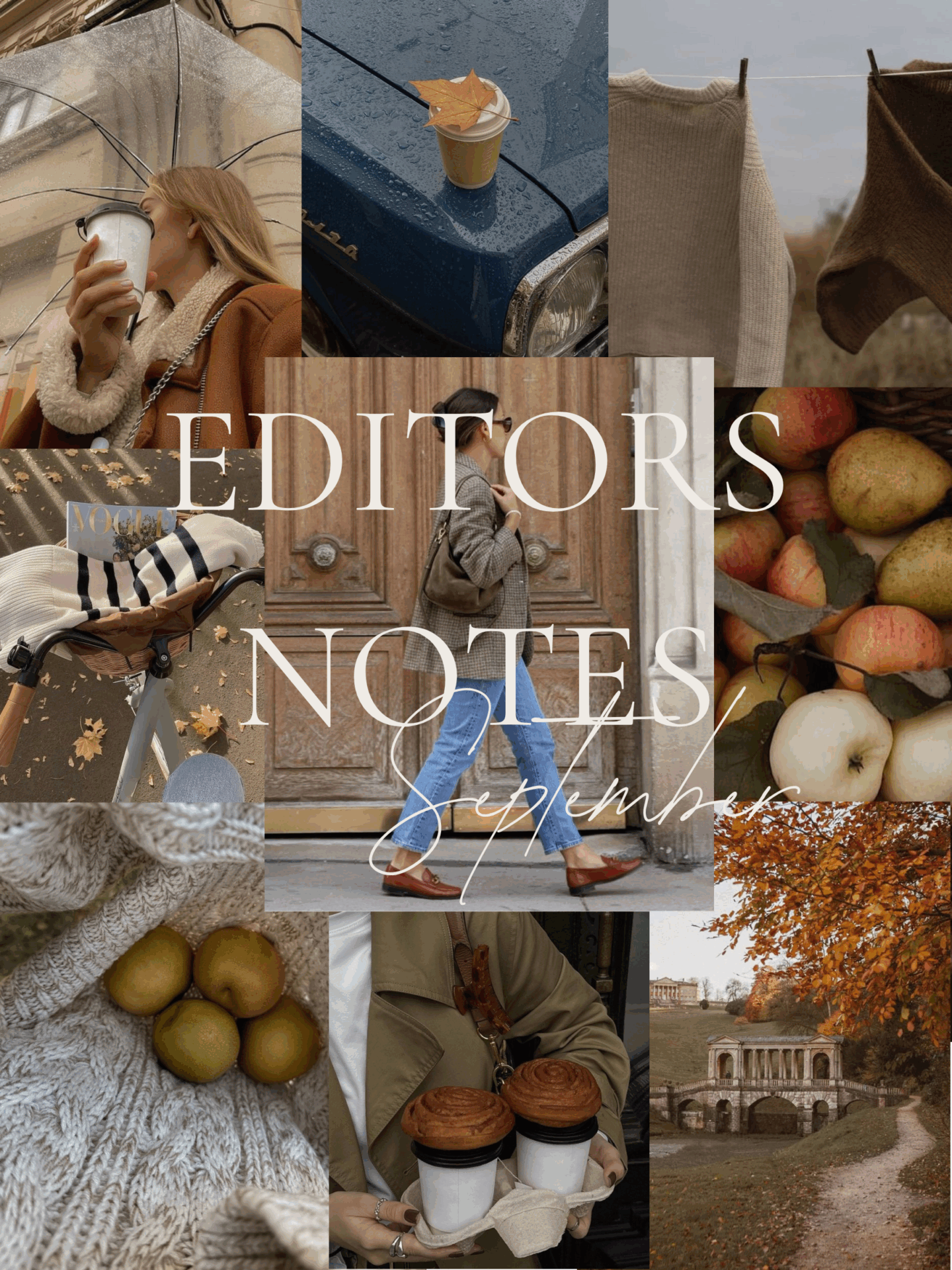 an edited lifestyle editors notes september